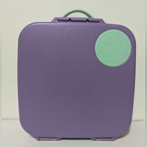 b.box | Four Compartment Lunch Box With Gel Pack Cooling - Lilac Pop